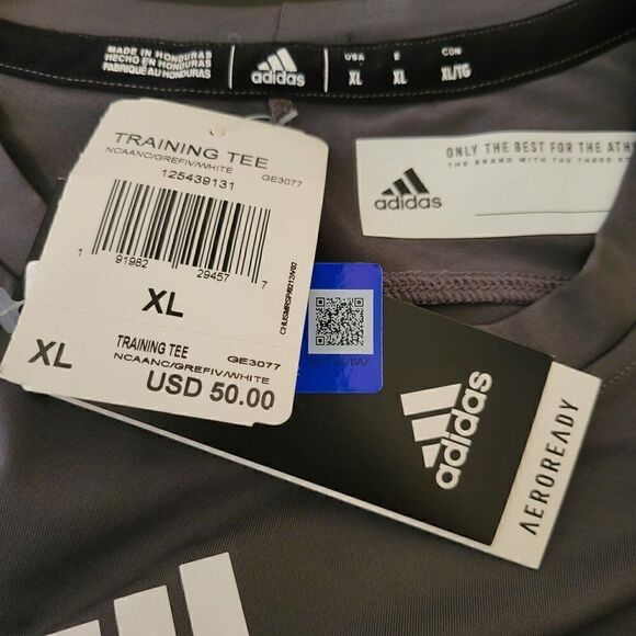 Adidas AEROREADY NC State Training Tee (size XL) - Picture 5 of 8